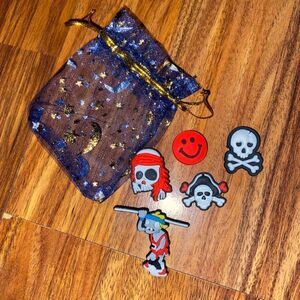 Crocs Shoe Charms Skull/Zombie Theme Crocs Accessories